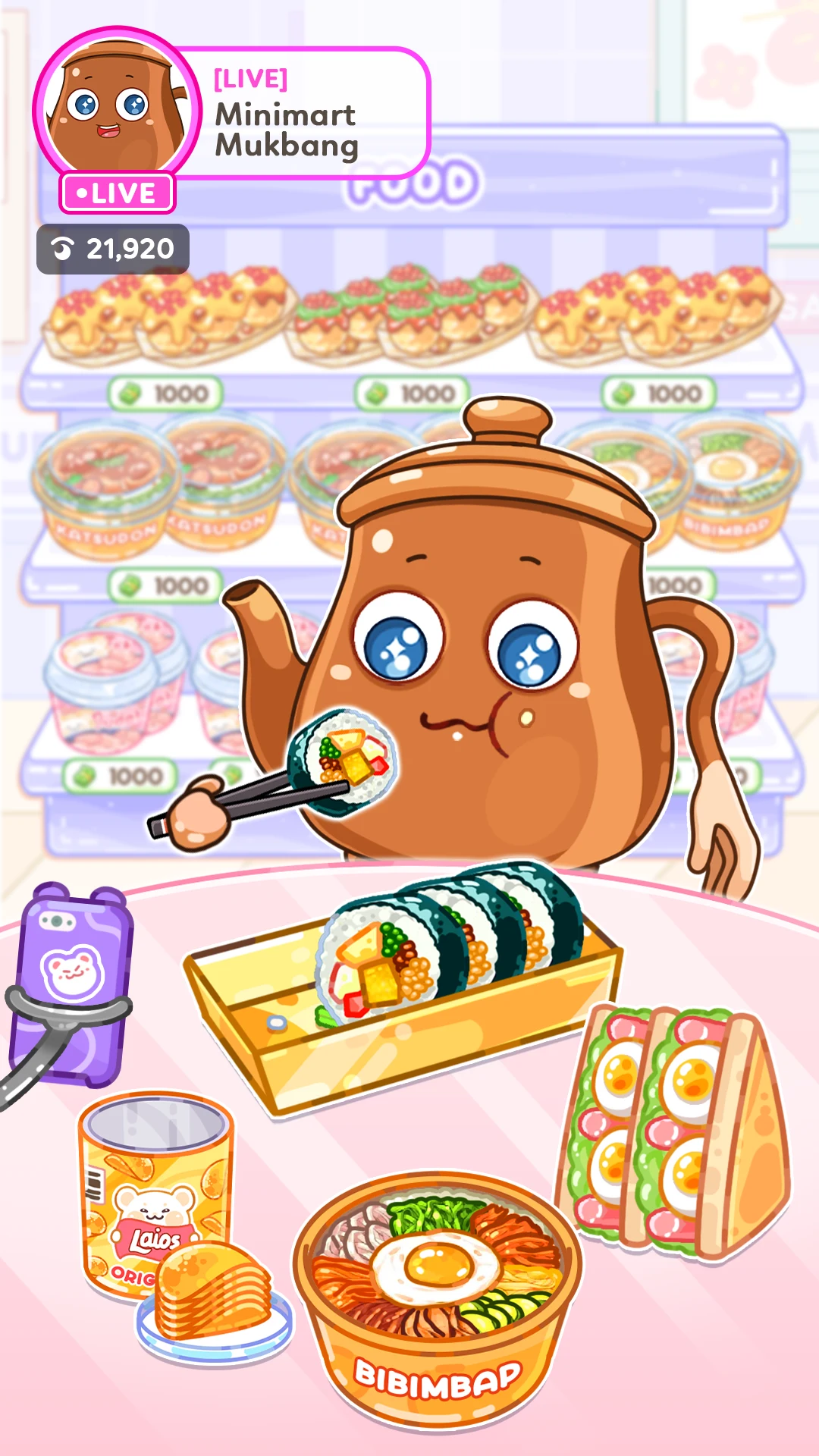 Meme Mukbang ASMR Game screenshot